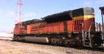 BNSF coal train DPU